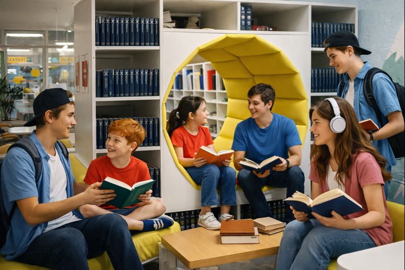 Формирование культуры чтения в обществе и привлечение внимания к литературе среди детей и молодежи