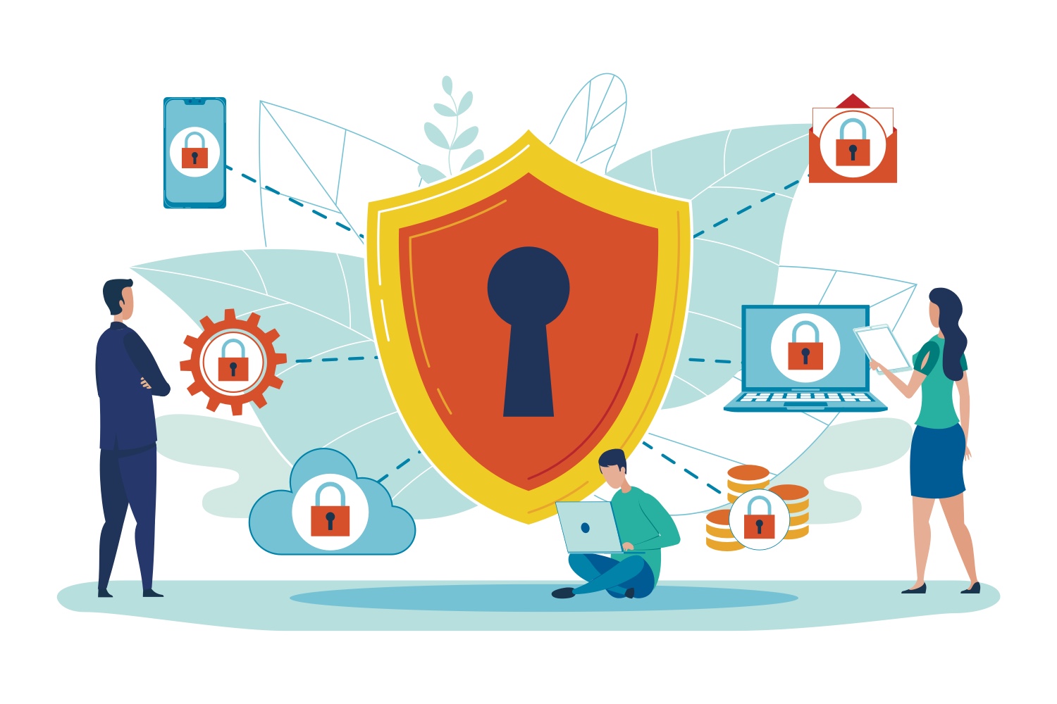 Недостаточный уровень цифровой грамотности о безопасном поведении в сети Интернет среди учащихся.