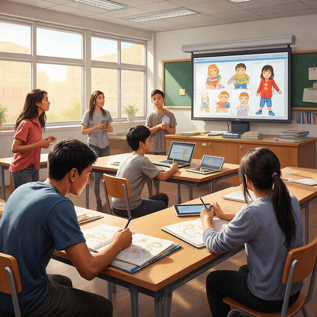 Разработка иллюстраций для мультифункционального набора инклюзивной практики