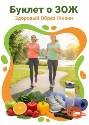 Разработка буклетов о здоровом образе жизни