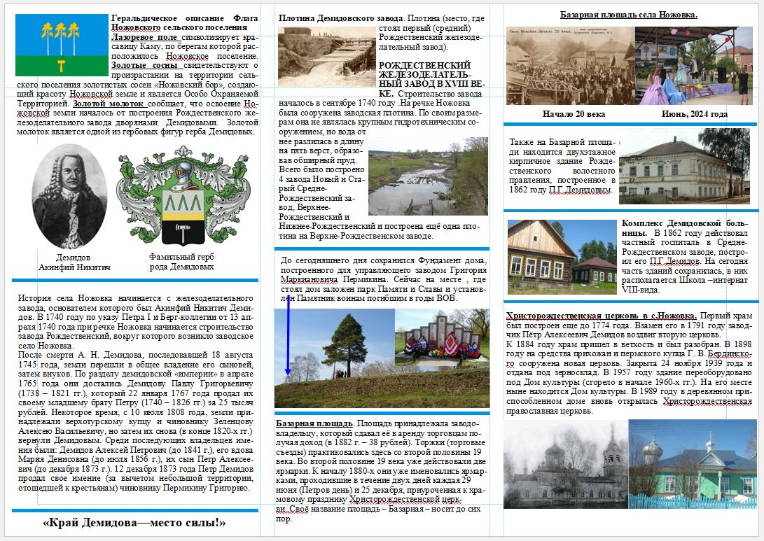 Разработка  студенческой экспедиции, по изучению  наследия династии Демидовых в Пермском крае.