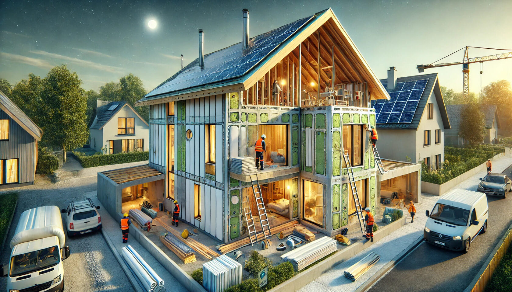 Разработка ЖК с использованием энергоэффективных материалов для снижения коммунальных затрат