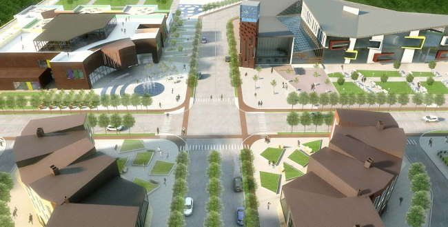 Разработка концепции жилого комплекса для малообеспеченных семей с низкими затратами на жильё