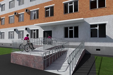 Разработка жилого комплекса с инклюзивными пространствами для людей с ограниченными возможностями