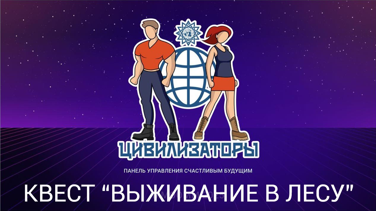 Квест «Выживание в лесу» на платформе ВКонтакте